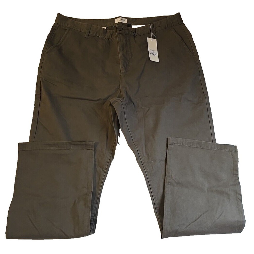 Five Four Relaxed‎ 44 Baggy Olive Green Jeans Pants NWT